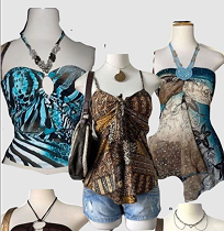 Y2K halter top bundle